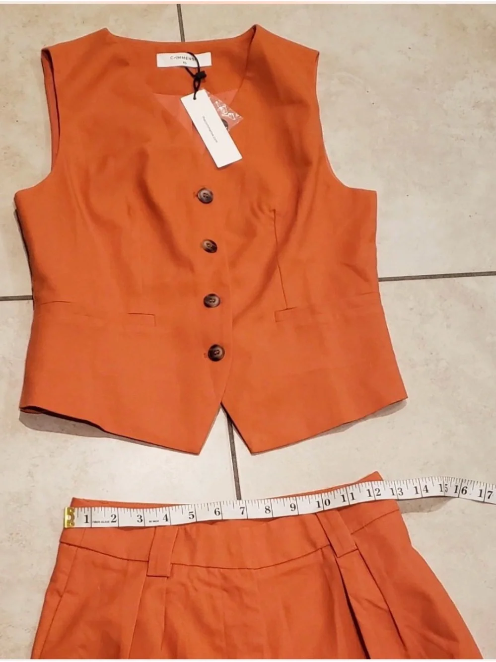Commense Cotton Linen  Pants Set